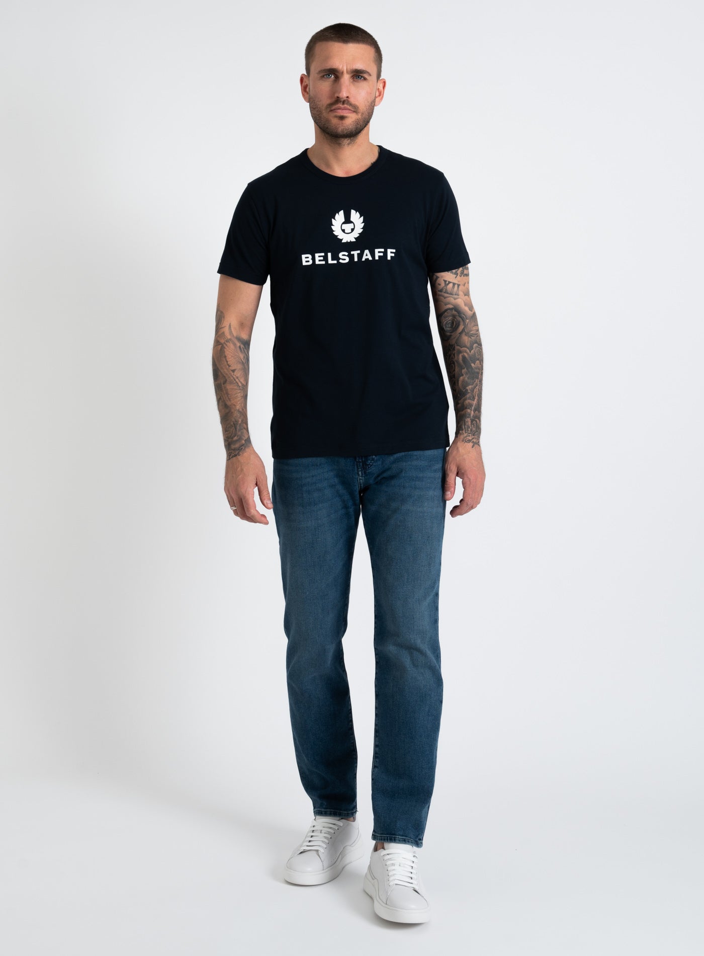 9-104141 BELSTAFF SIGNATURE T-SHIRT