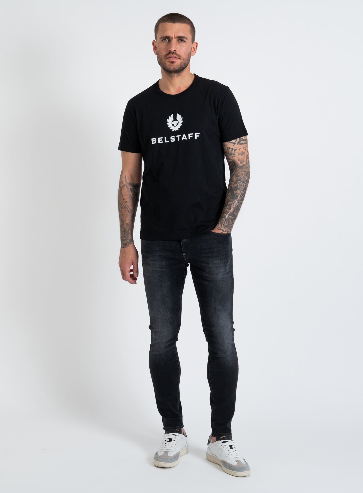 9-104141 BELSTAFF SIGNATURE T-SHIRT