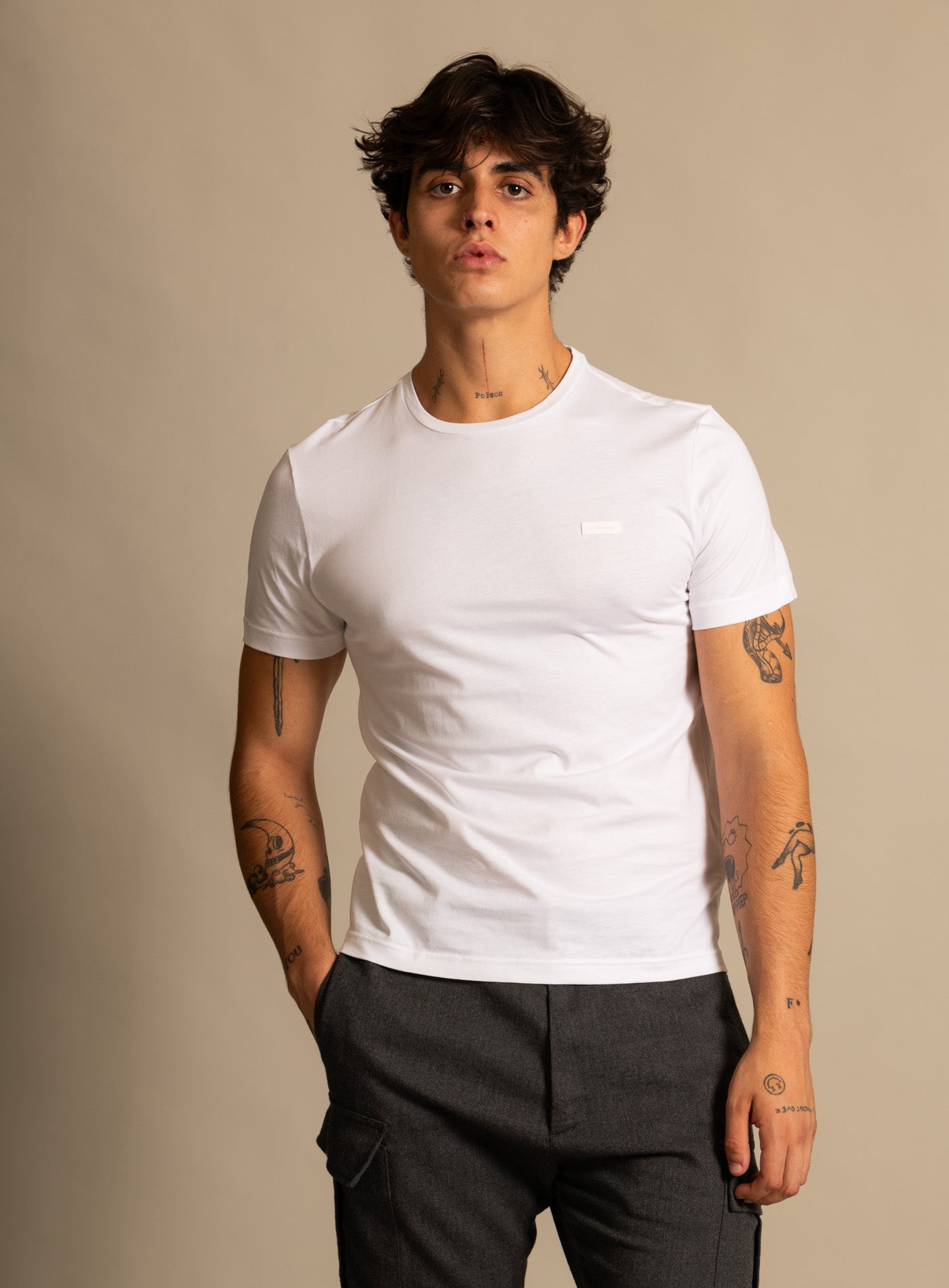 9A-K10K112229 SMOOTH COTTON T-SHIRT