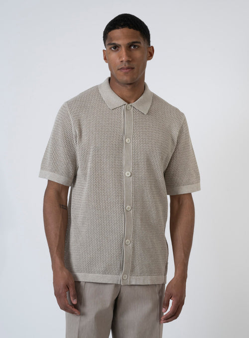 251-BLAARTO KNIT POLO SS 12273474