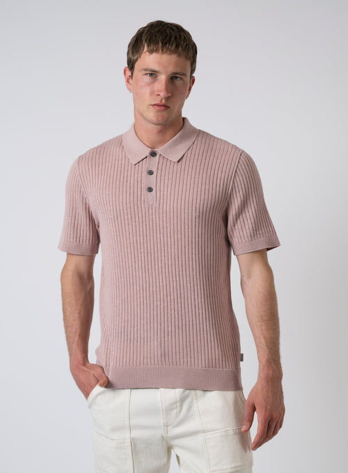 251-BLAKIAN KNIT STRUCTURE POLO 122711457