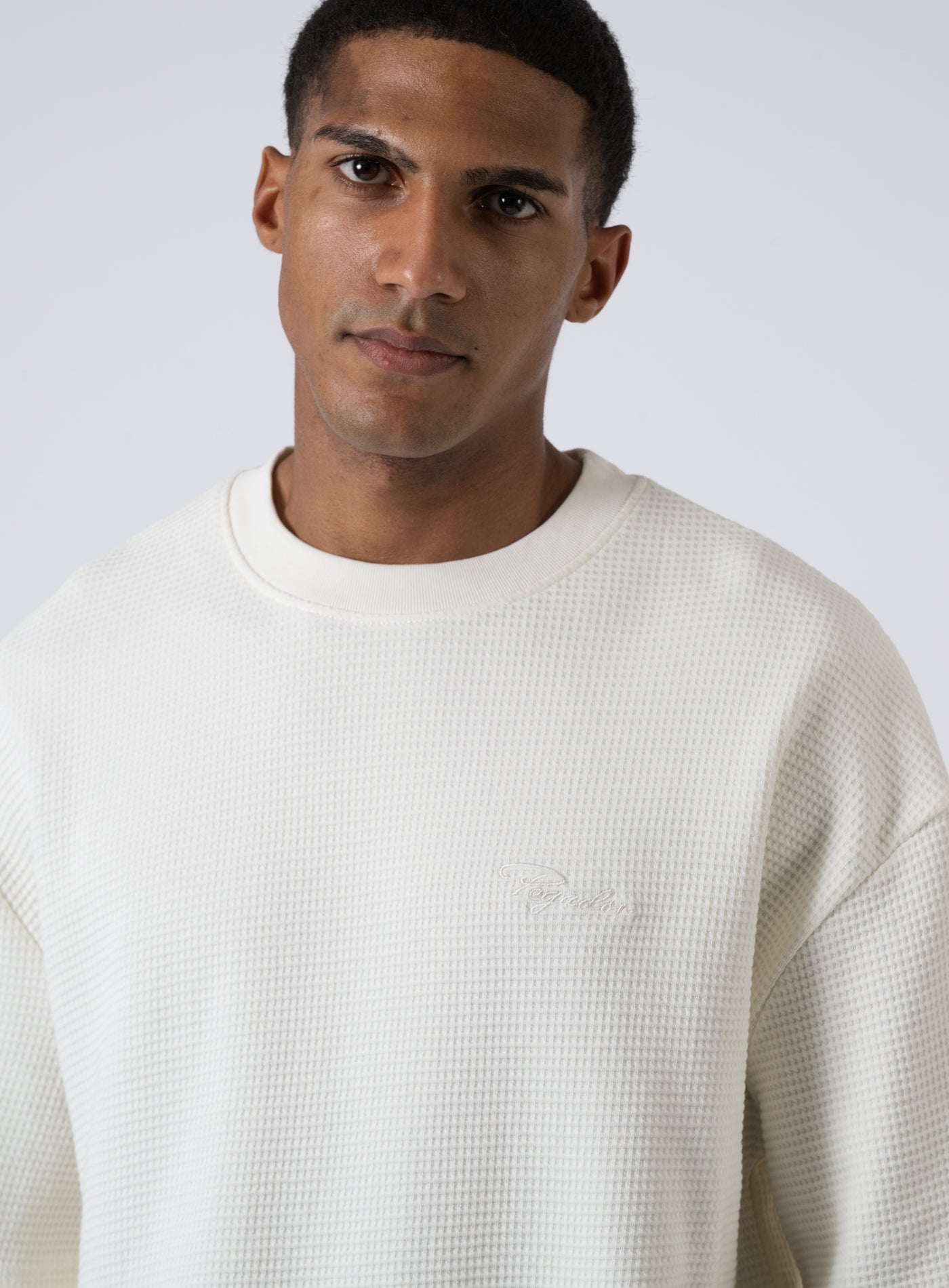 252-PGDR-5084 SIGNARE WAFFLE TEE OS