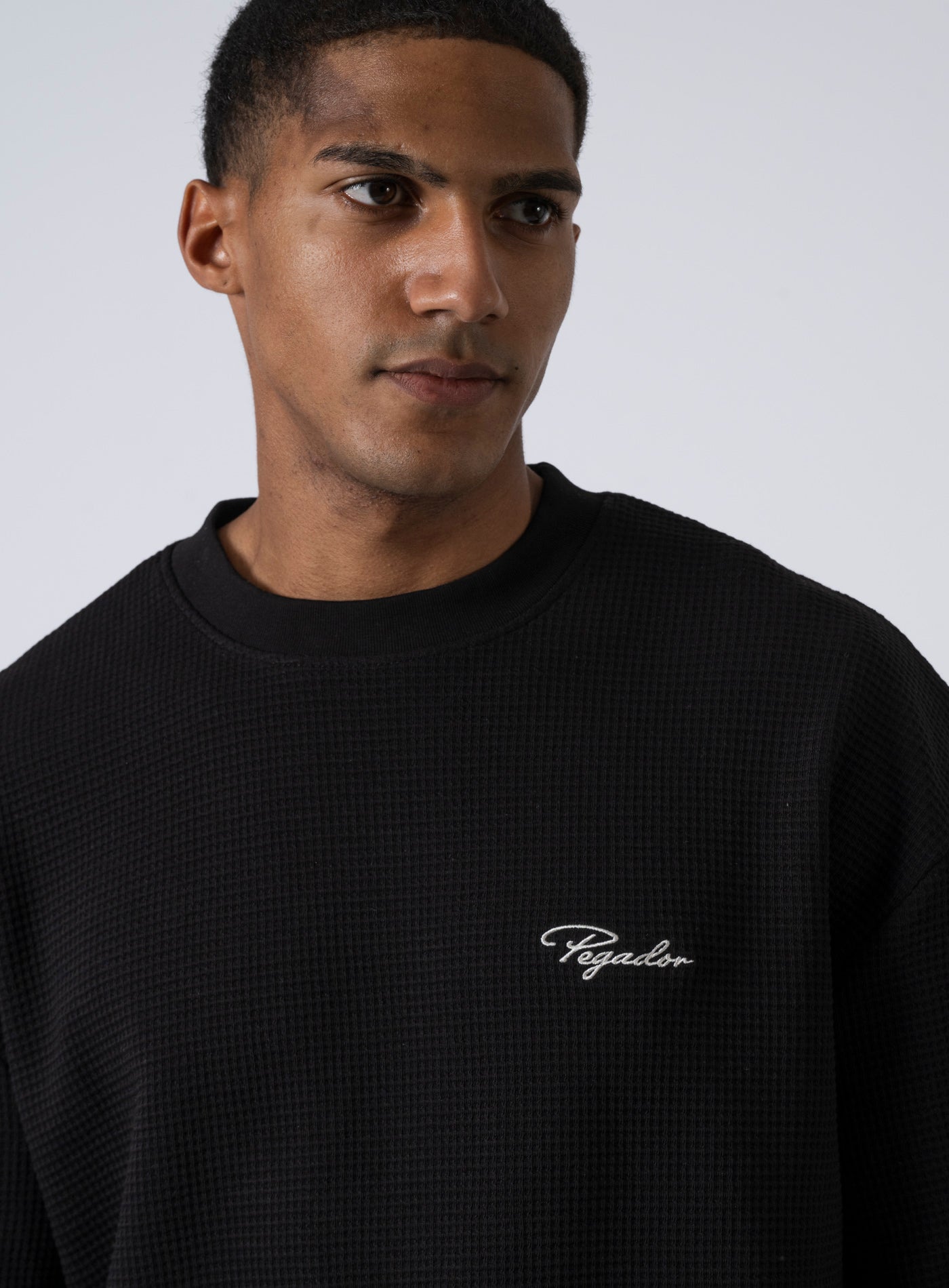 252-PGDR-5084 SIGNARE WAFFLE TEE OS