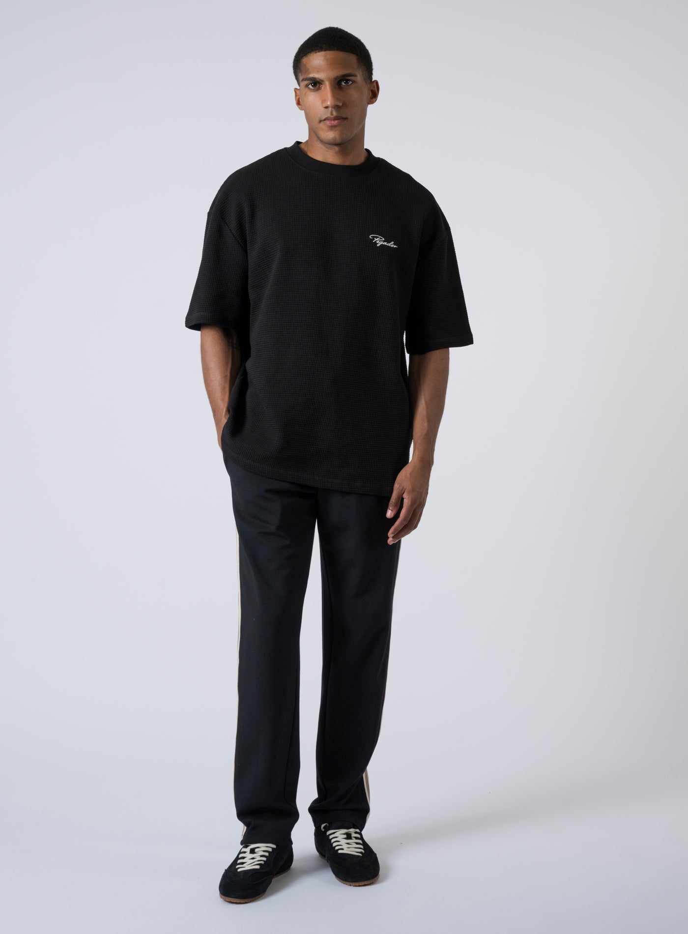 252-PGDR-5084 SIGNARE WAFFLE TEE OS