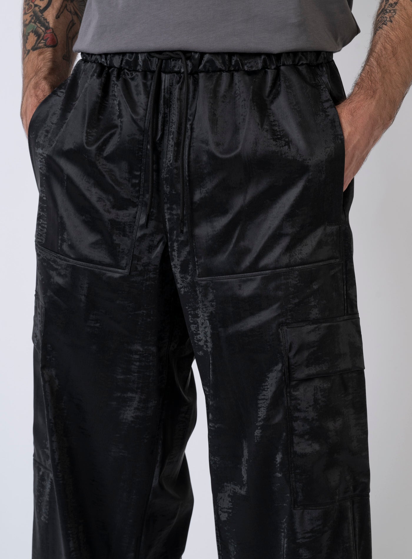 252-18990 CARGO RAIN PANTS WIDE W3