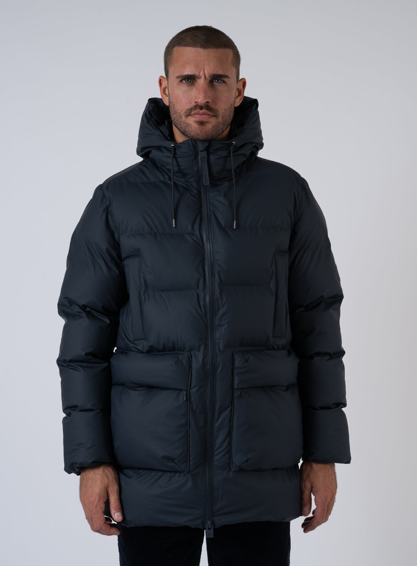 252-15210 ALTA LONG PUFFER CARGO JACKET W3T4