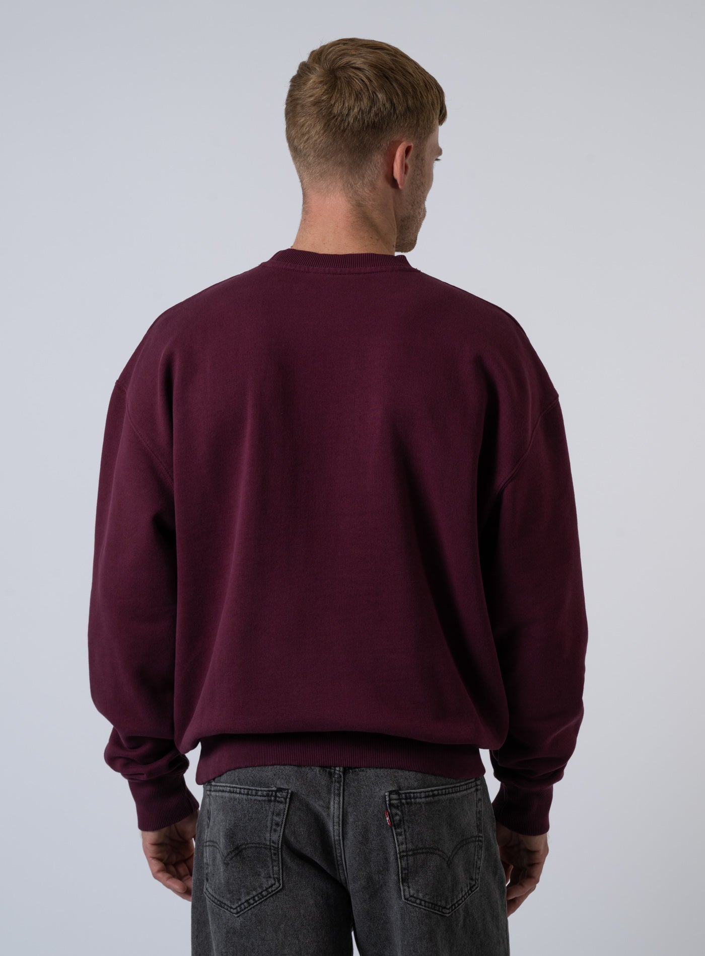 252-PGDR-1104 LOGO OVERSIZED SWEATER