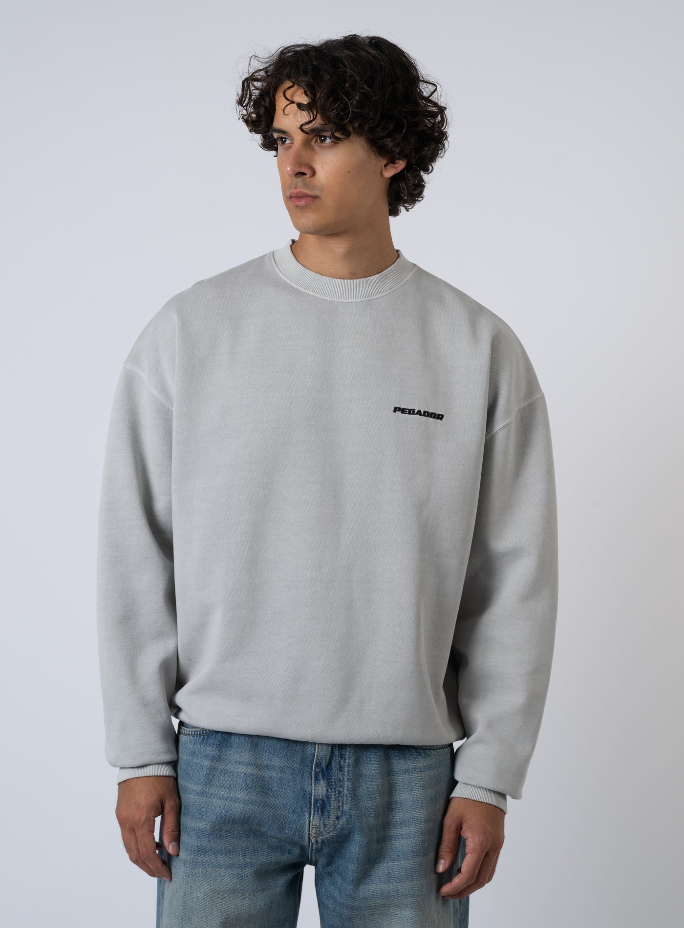 252-PGDR-1104 LOGO OVERSIZED SWEATER