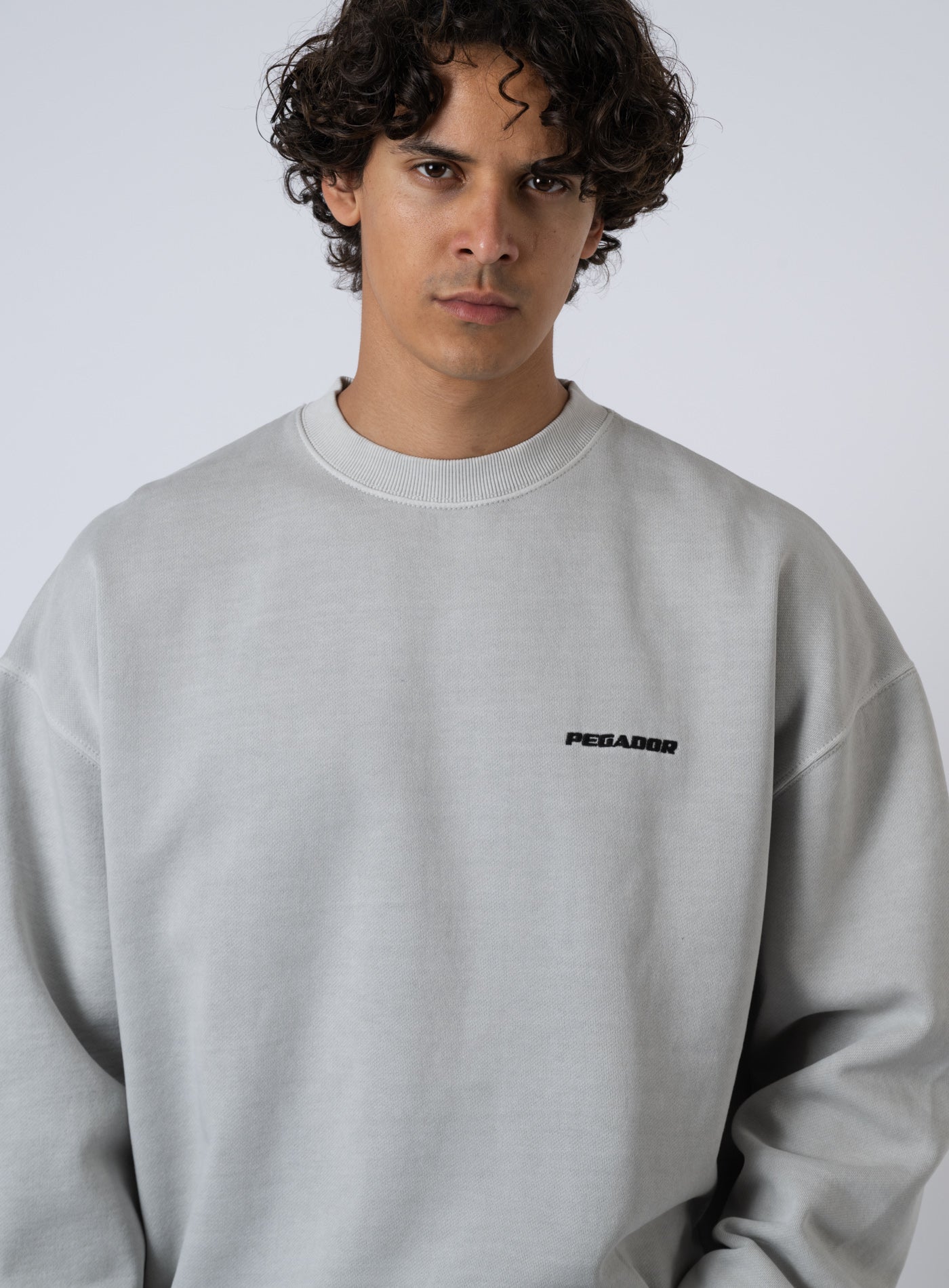 252-PGDR-1104 LOGO OVERSIZED SWEATER