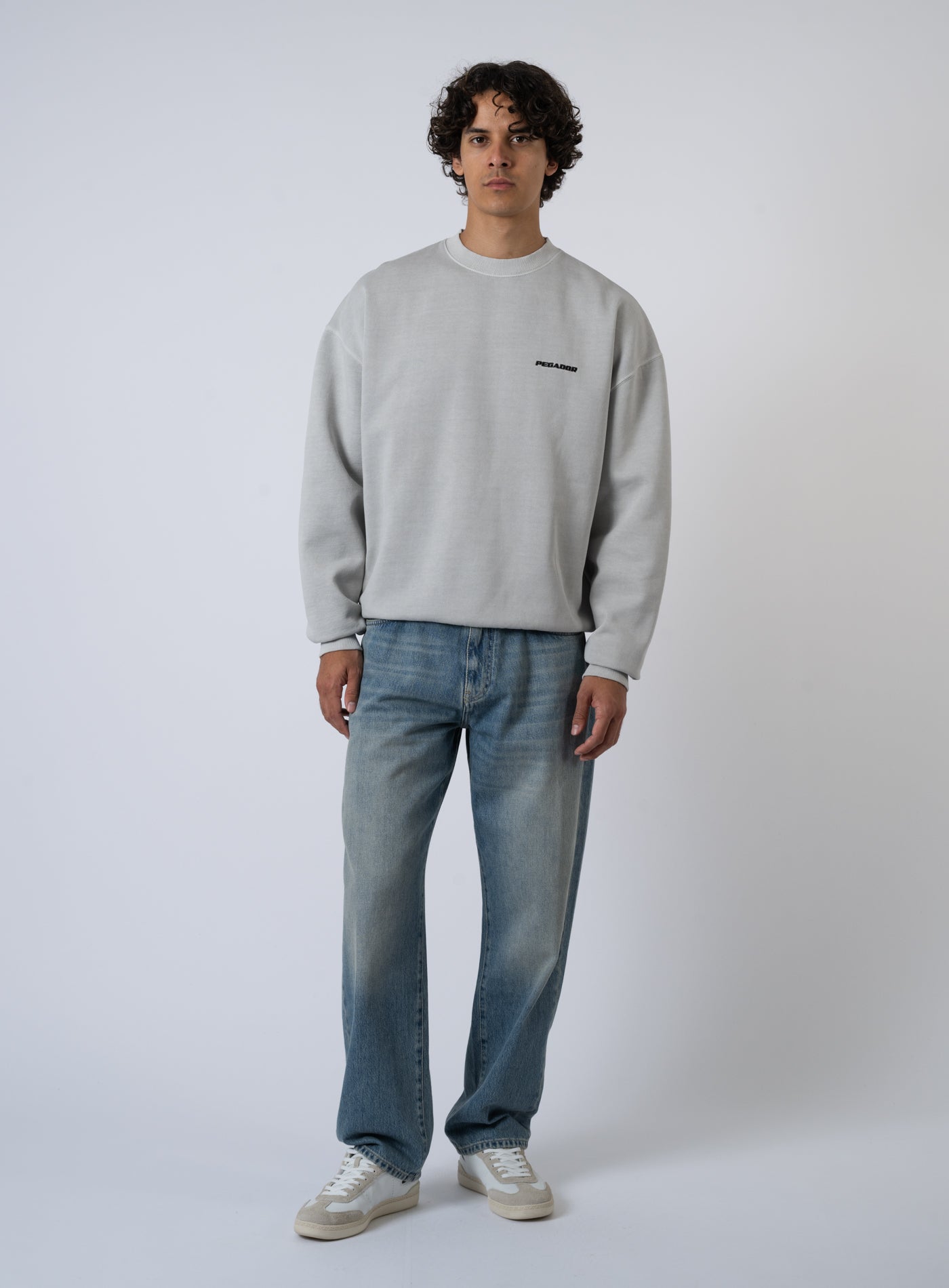 252-PGDR-1104 LOGO OVERSIZED SWEATER
