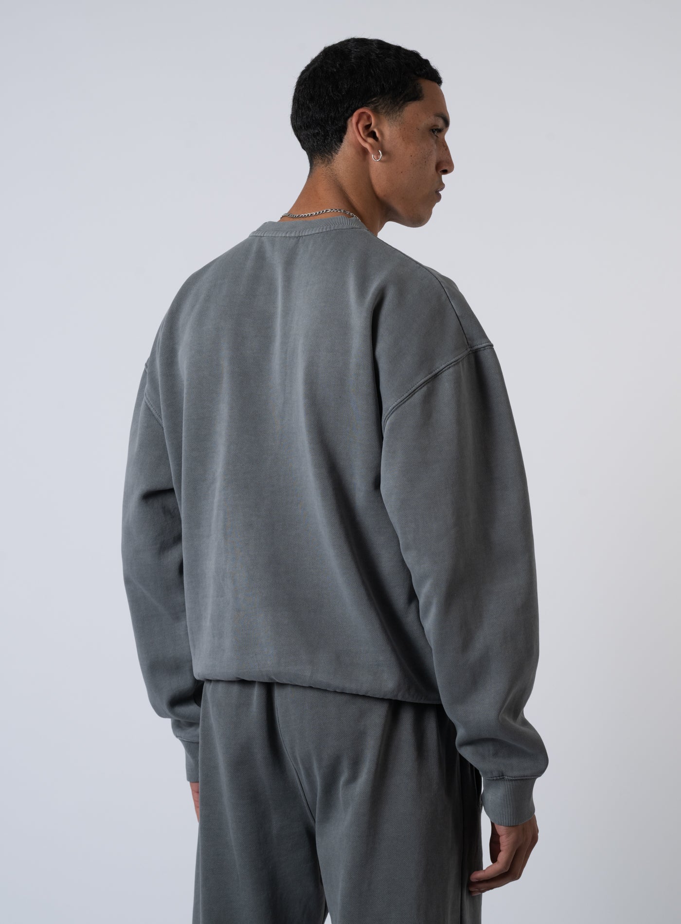 252-PGDR-1104 LOGO OVERSIZED SWEATER