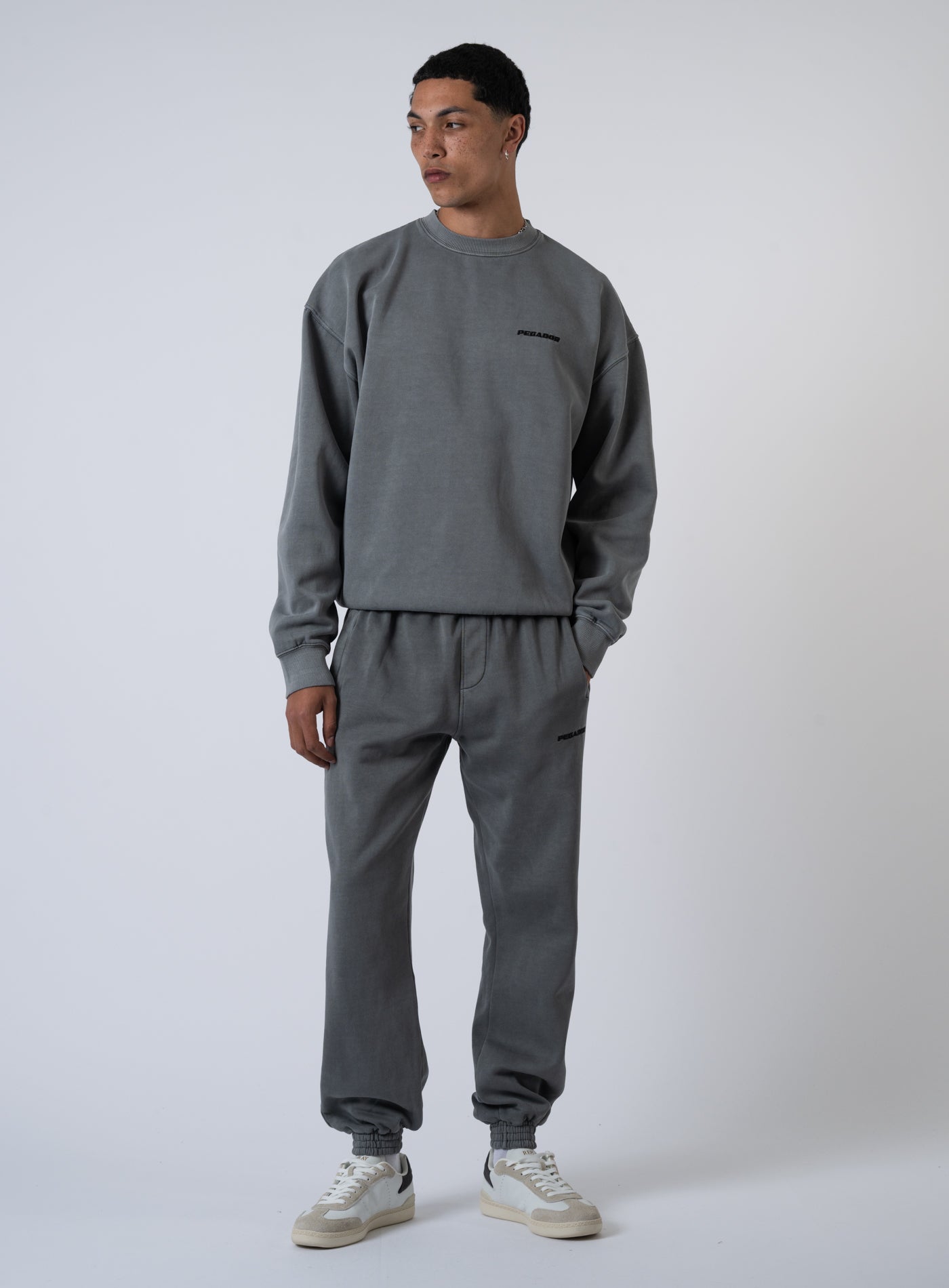 252-PGDR-1104 LOGO OVERSIZED SWEATER