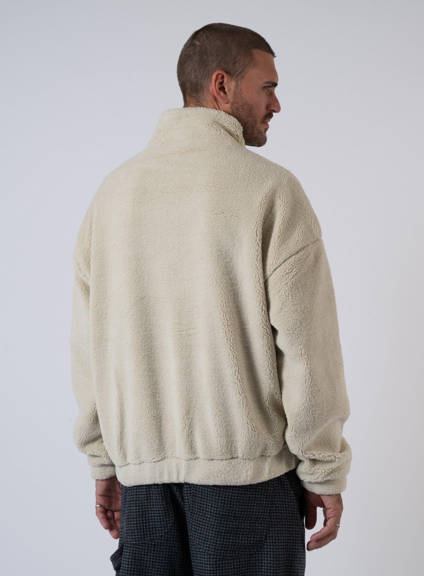 252-PGDR-1307 RUKA TEDDY HALF ZIP
