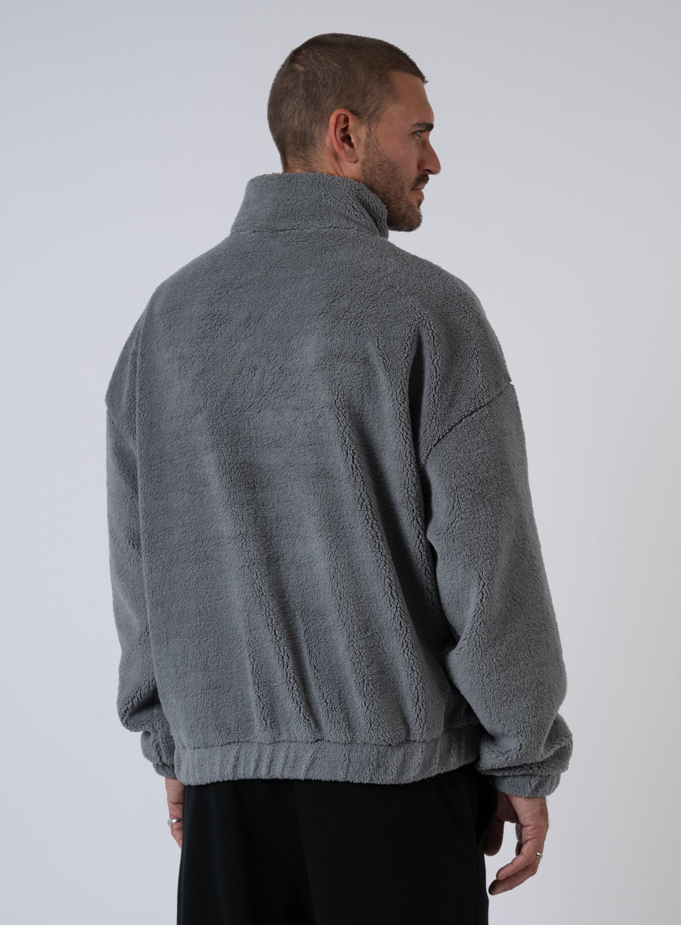 252-PGDR-1307 RUKA TEDDY HALF ZIP