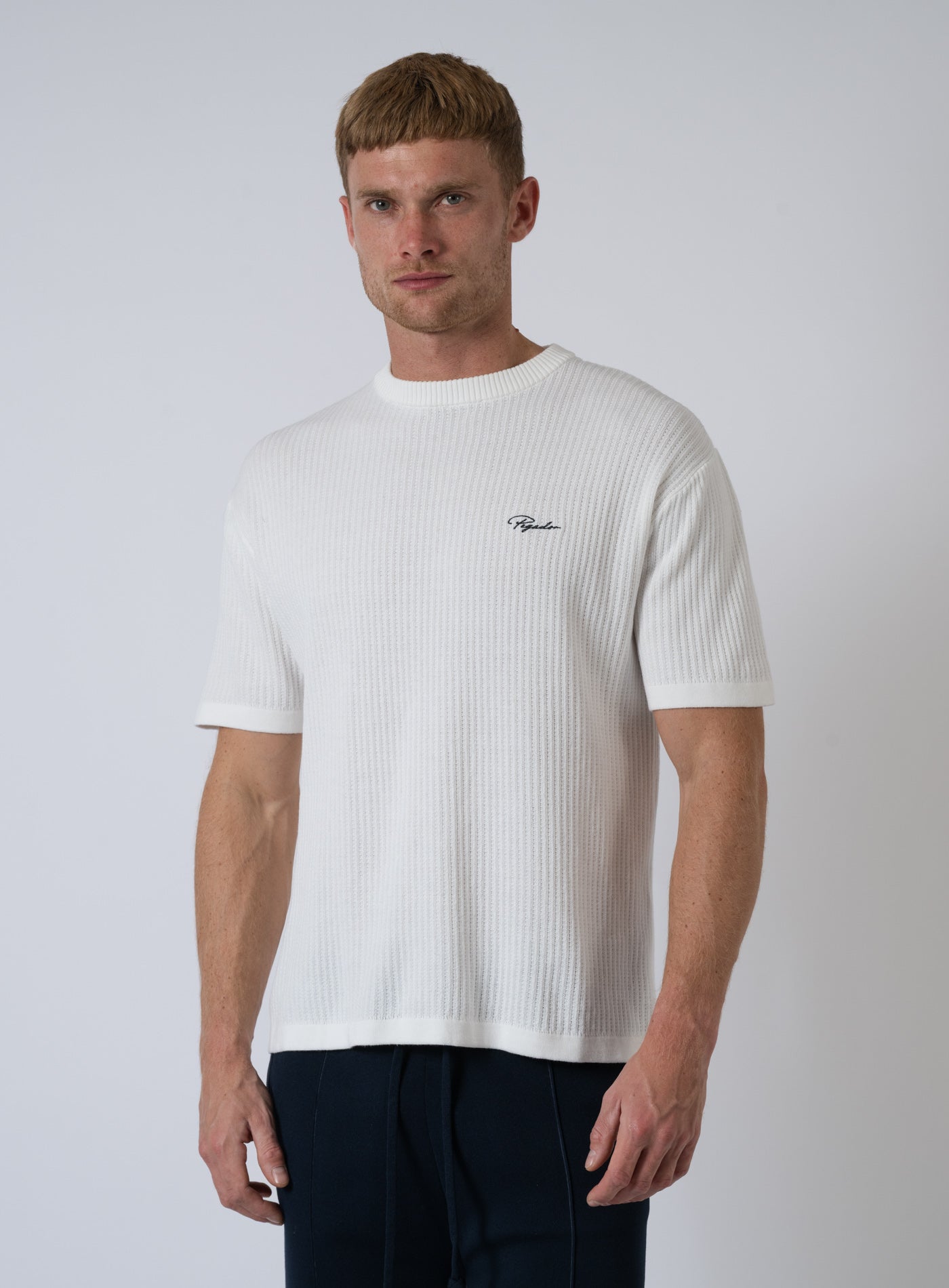 252-PGDR-6257 SIGNAR STRUCTURED KNIT TEE