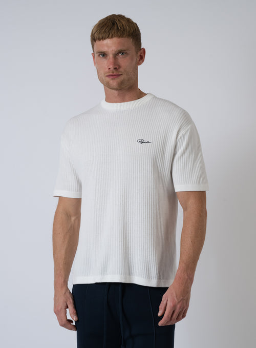 252-PGDR-6257 SIGNAR STRUCTURED KNIT TEE