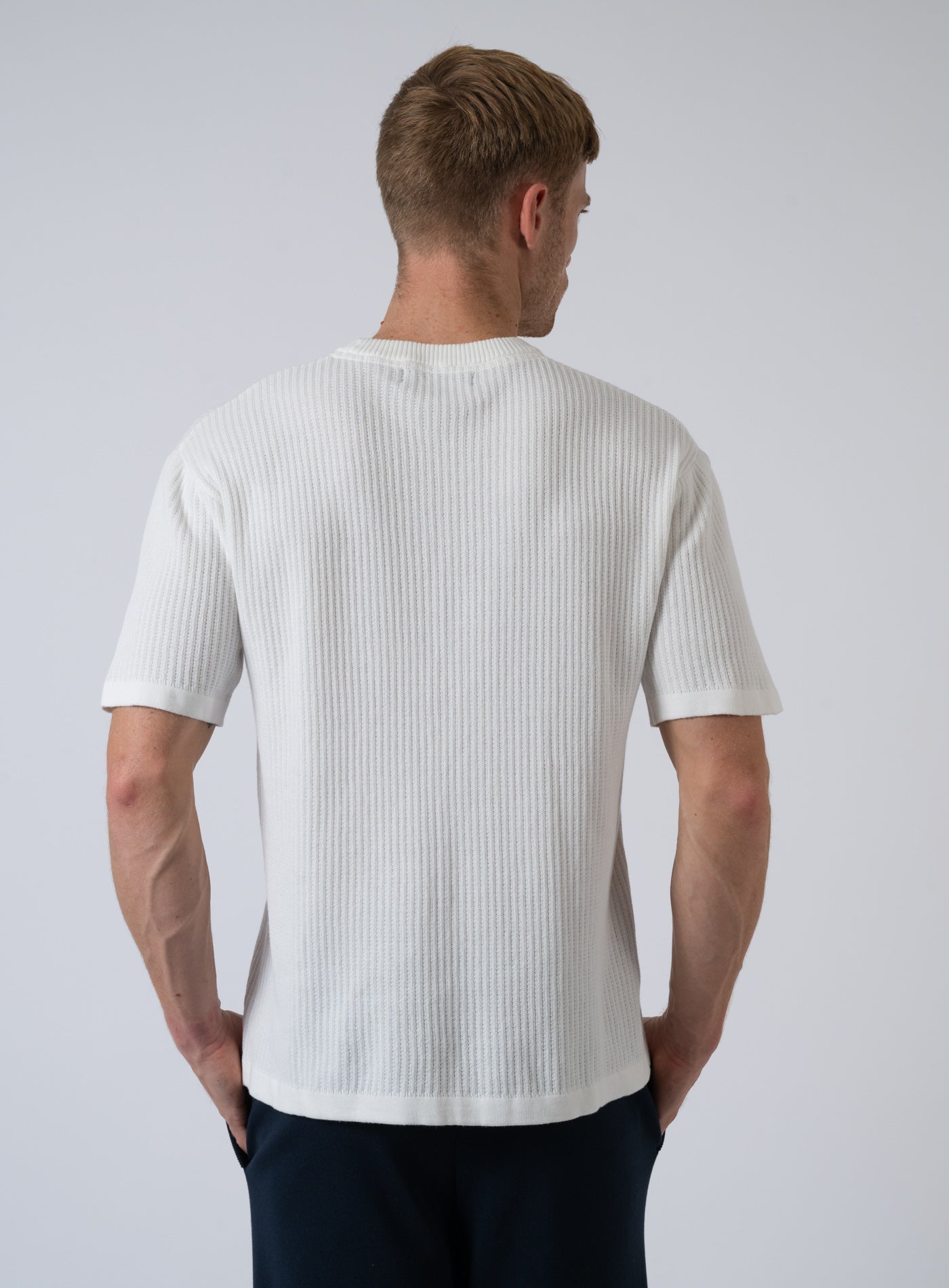252-PGDR-6257 SIGNAR STRUCTURED KNIT TEE