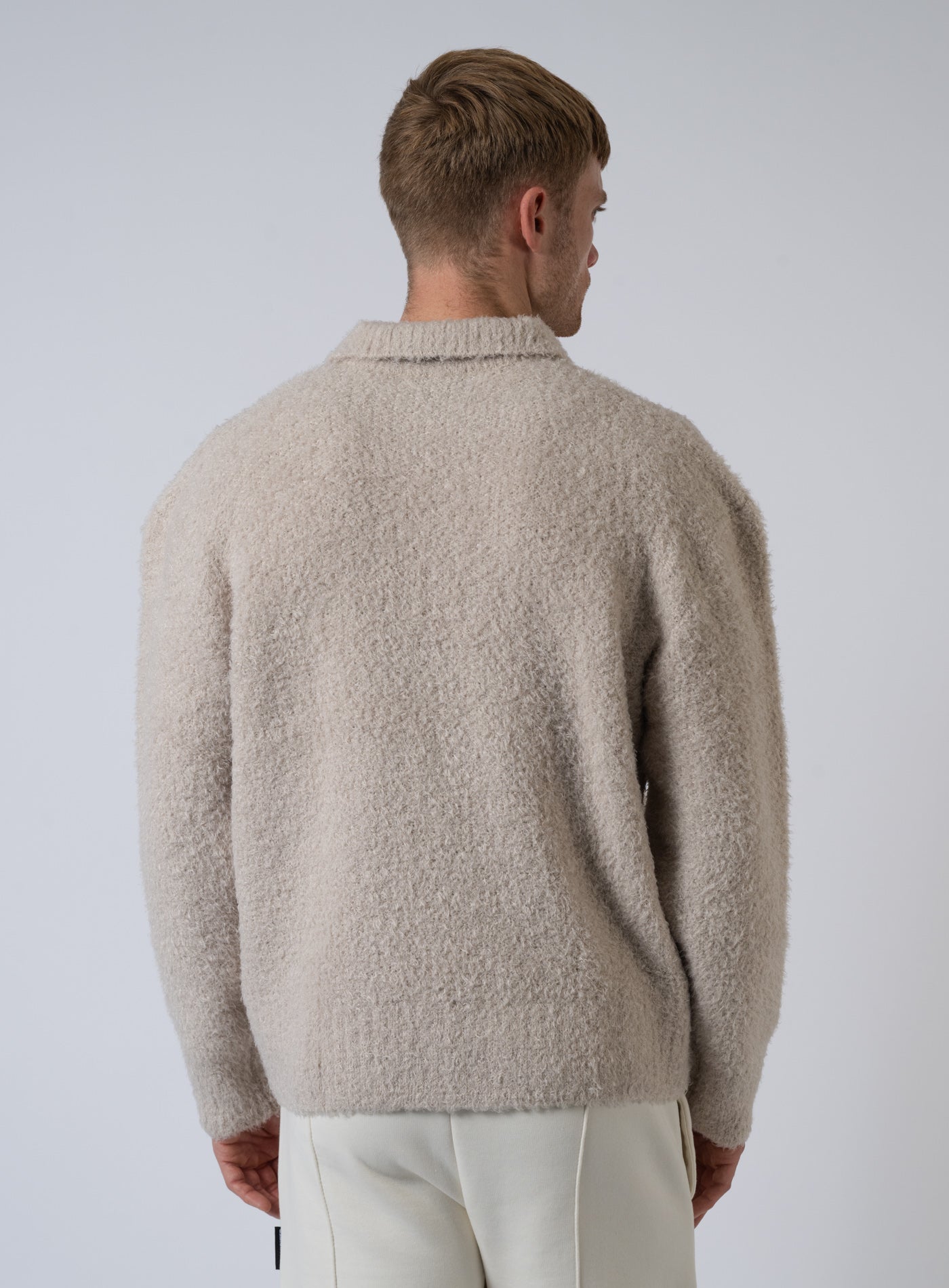 252-PGDR-6255 SIGNAR POLO KNIT CARDIGAN