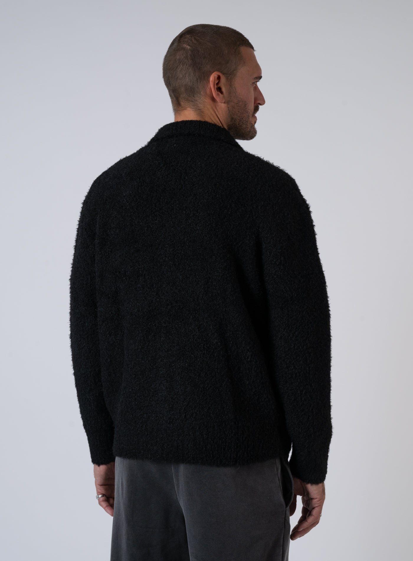 252-PGDR-6255 SIGNAR POLO KNIT CARDIGAN