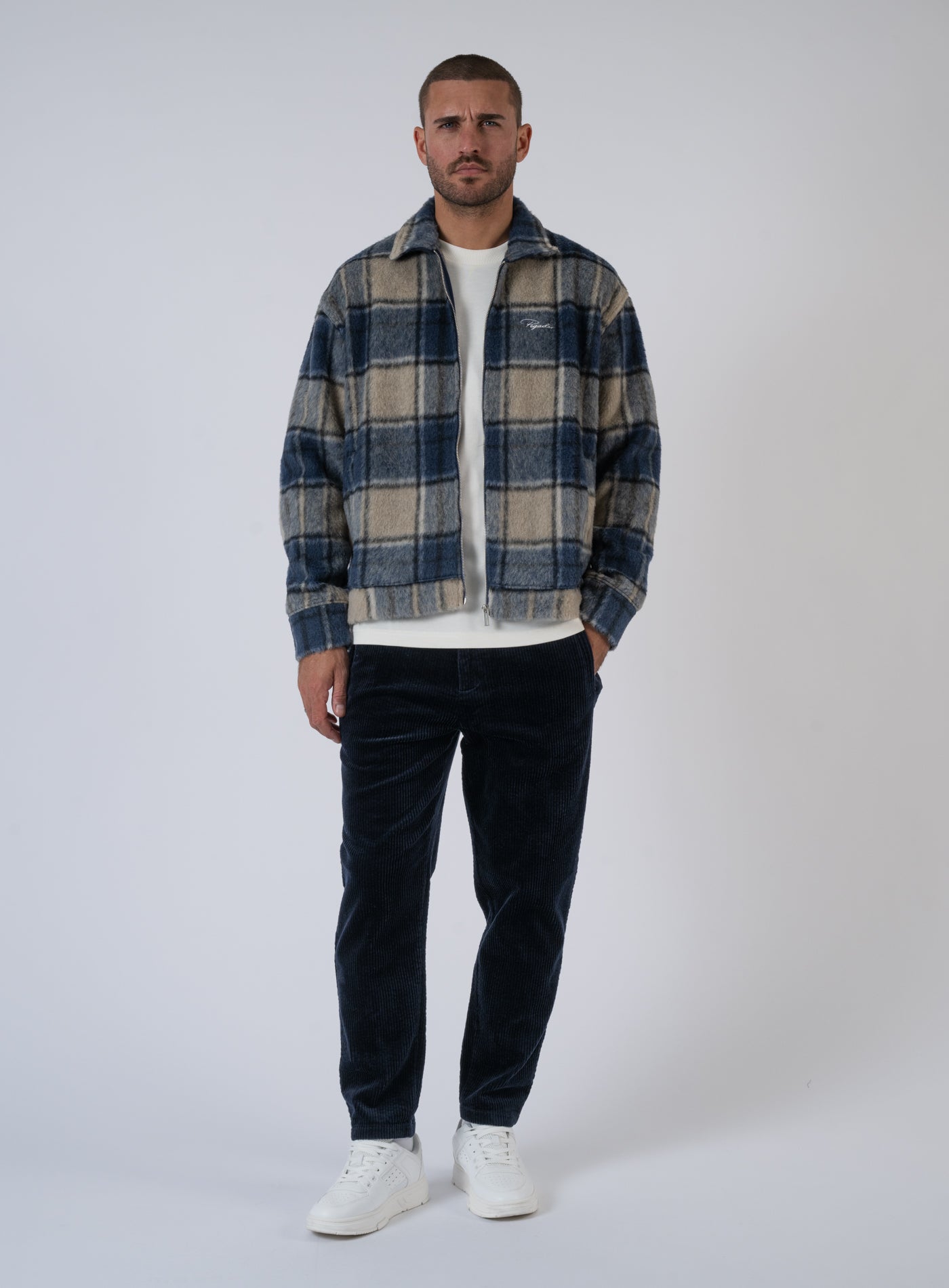 252-PGDR-6363 TEROS FURRY FLANELL OVERSHIRT