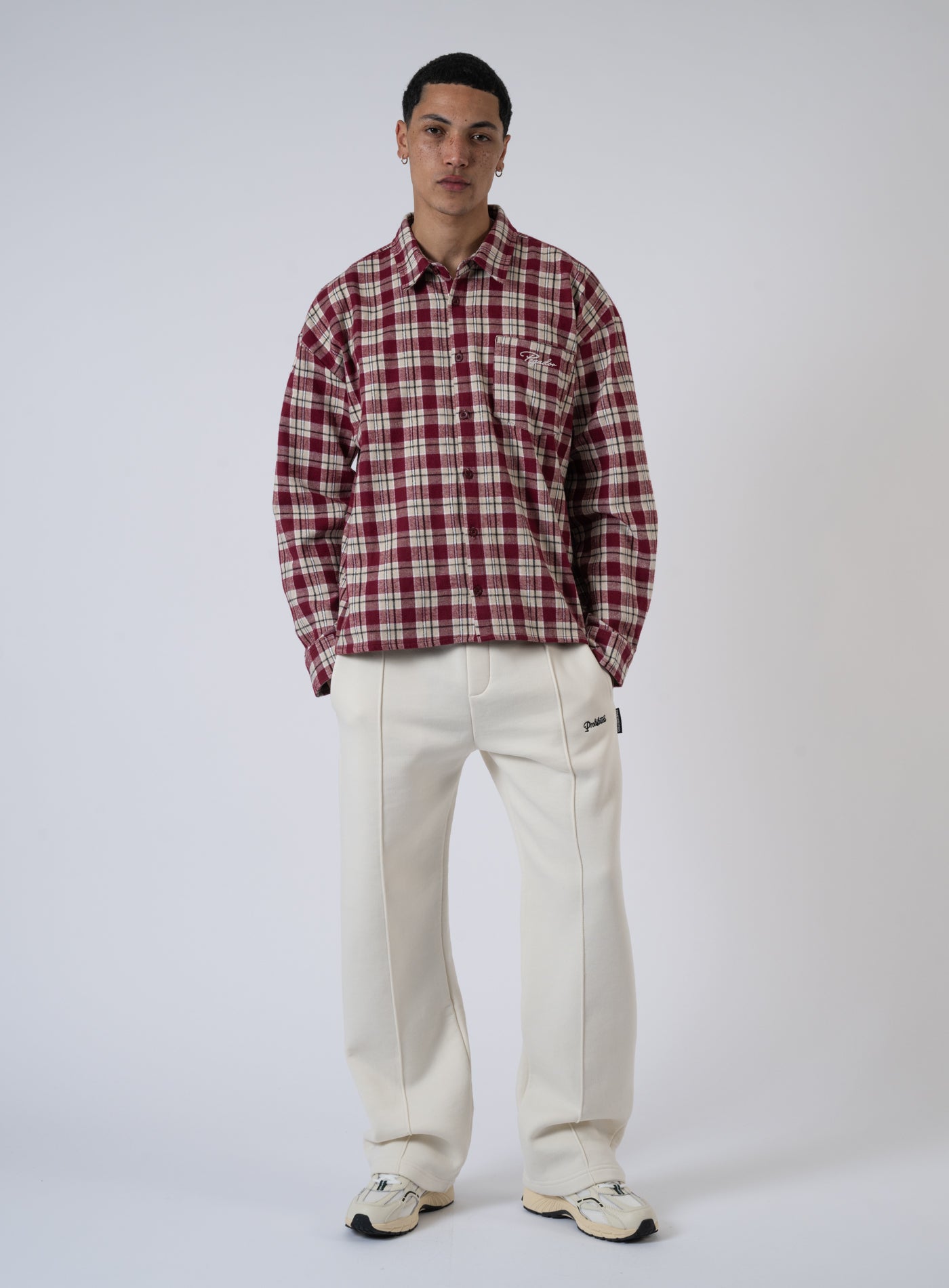 252-PGDR-6362 SIGNAR OVERSIZED FLANELL SHIRT