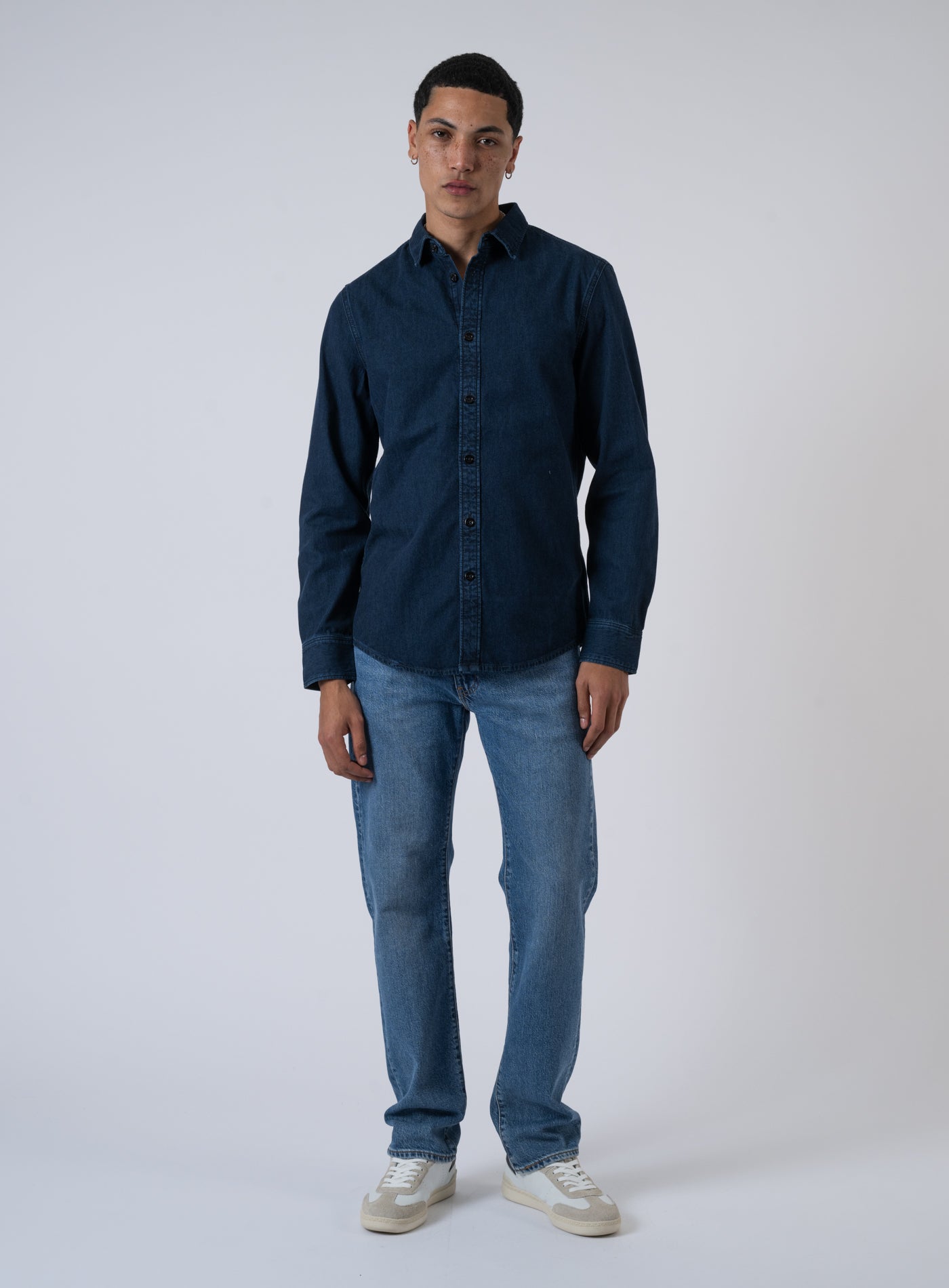 252-CHECK SLIM SHIRT D27681-D539