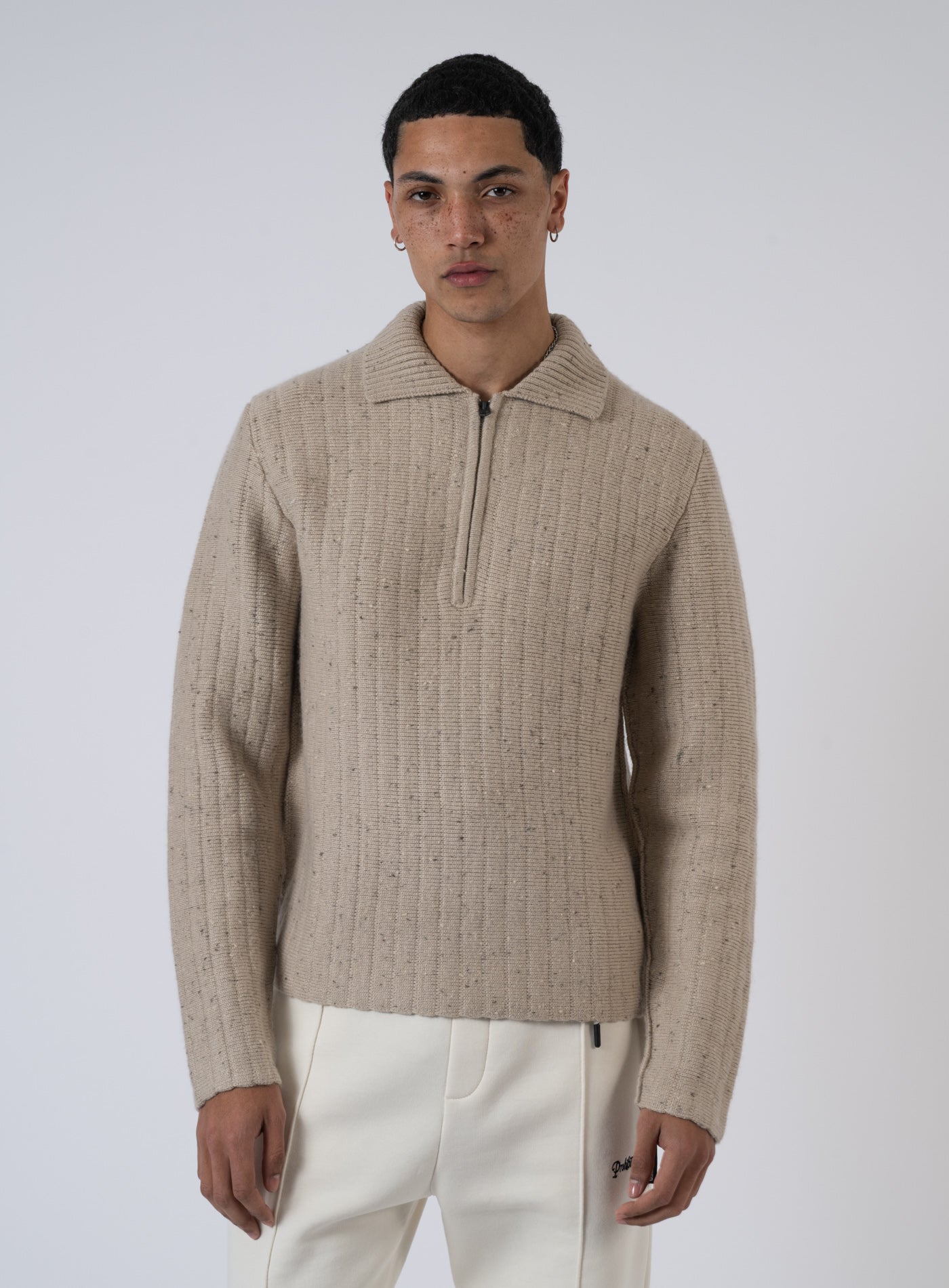 252-POLO COLLAR HALF ZIP D26740-D754