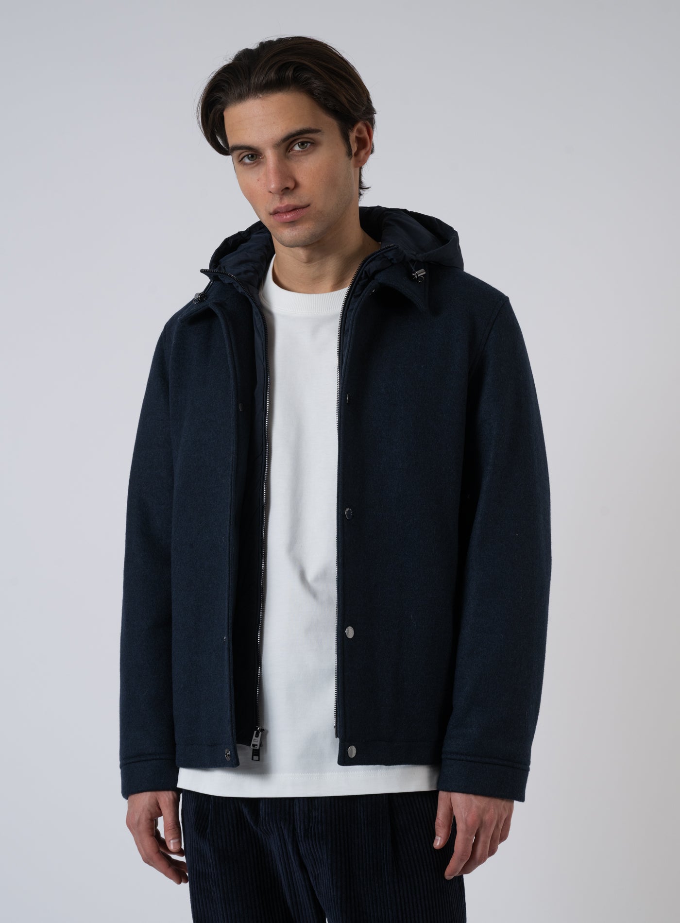 252-KNITTED WOOL SHIRT JCKT 5039