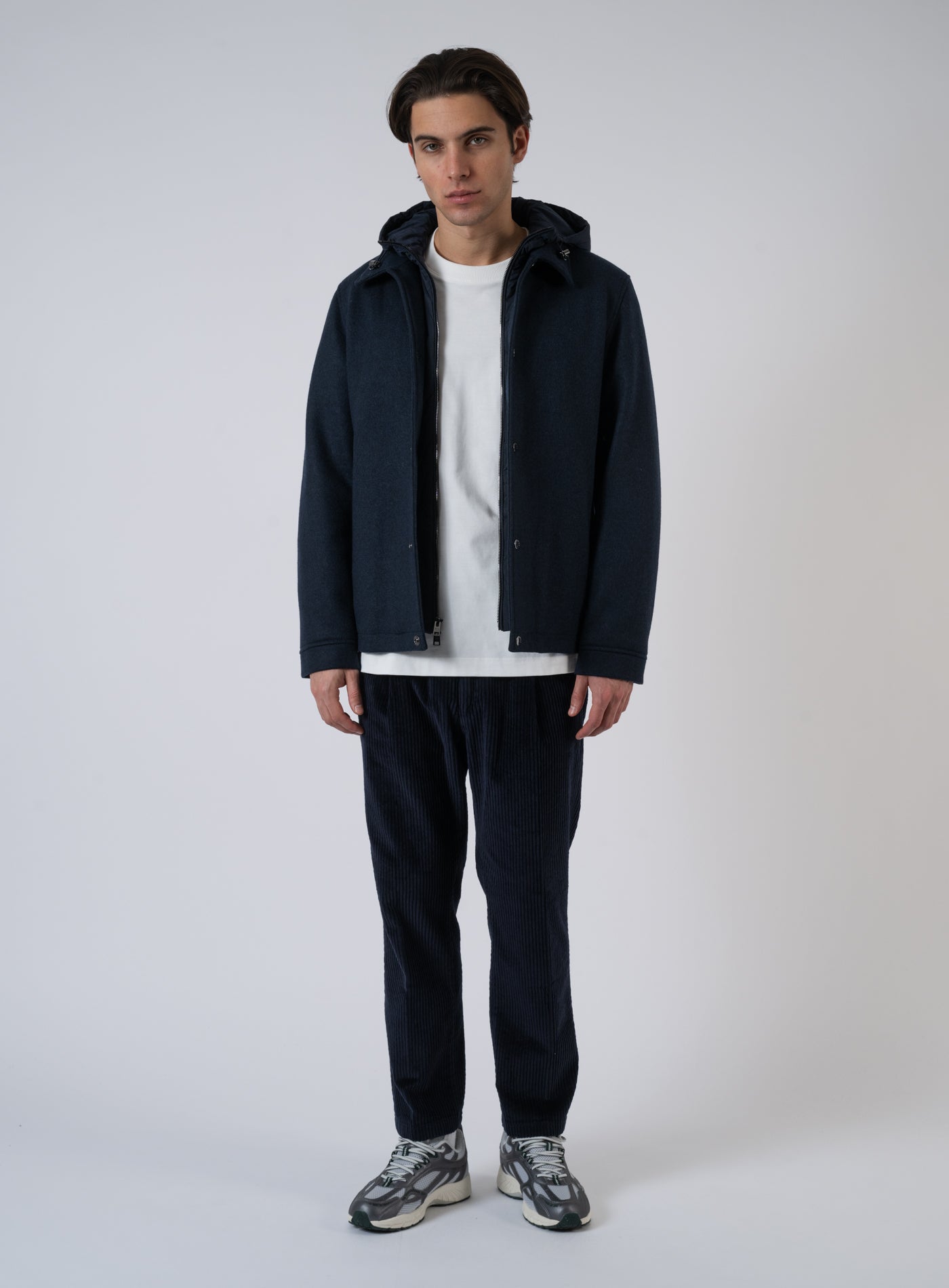 252-KNITTED WOOL SHIRT JCKT 5039