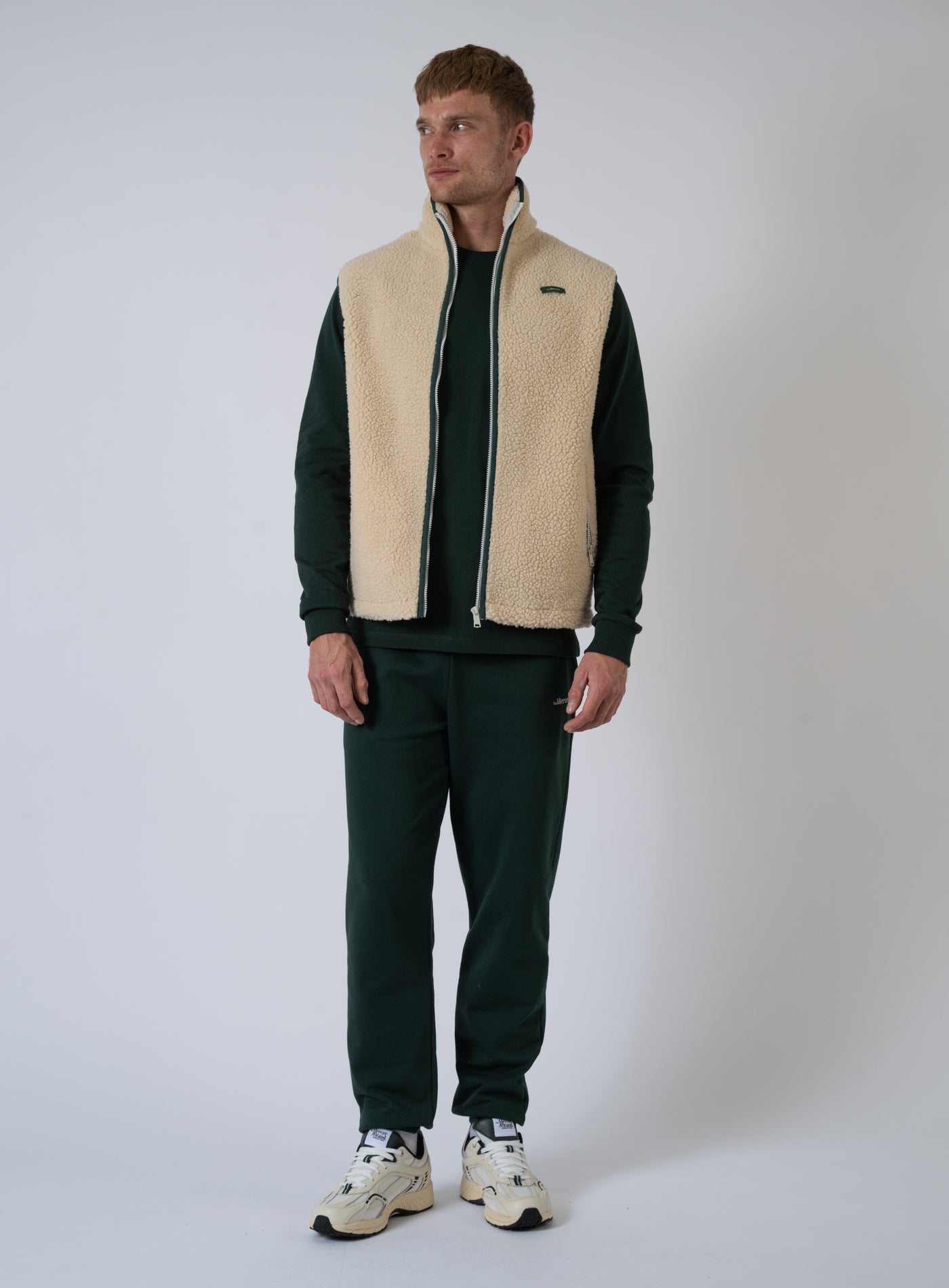 252-WOOL ZIP VEST MEAP253016