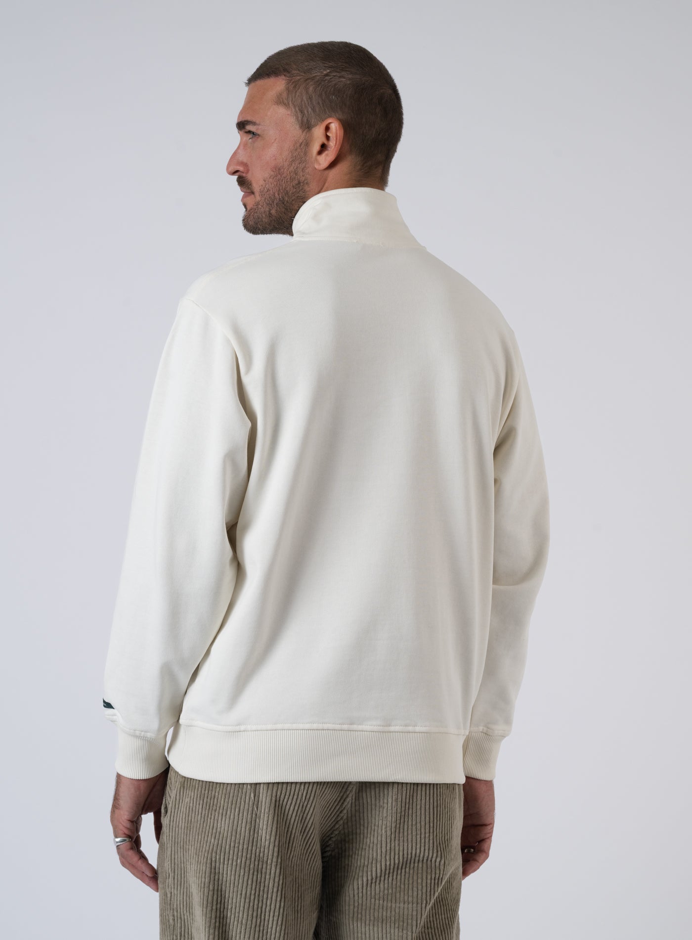 252-QUARTER ZIP CONTRAST MEAP253010