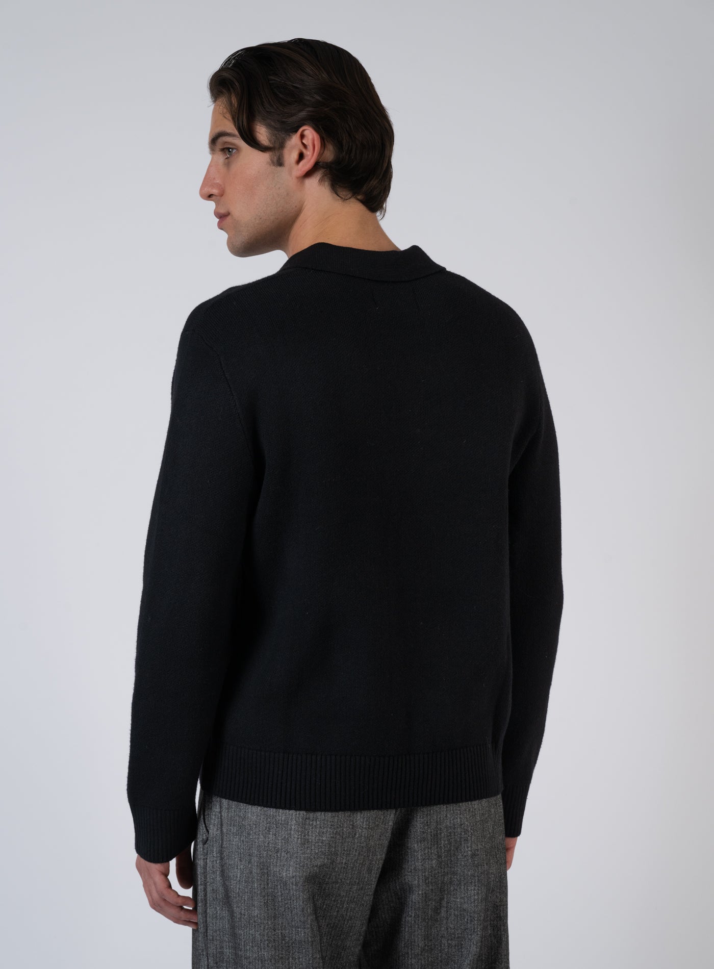 252-JCOCOVER KNIT SPLIT NECK POLO 12282845