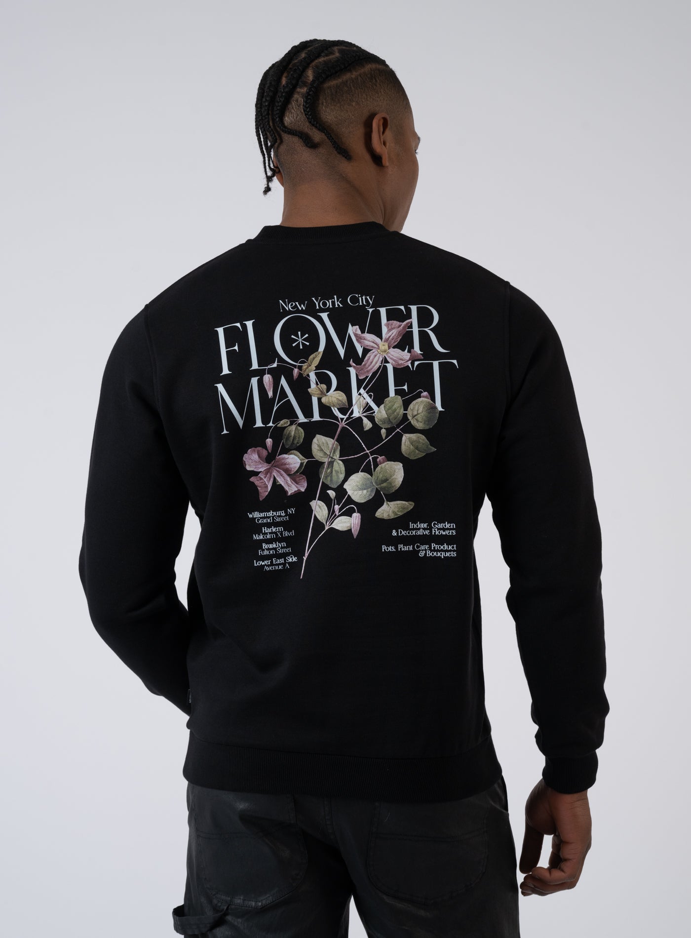 261-BRADY FLOWER SWEAT 1001064