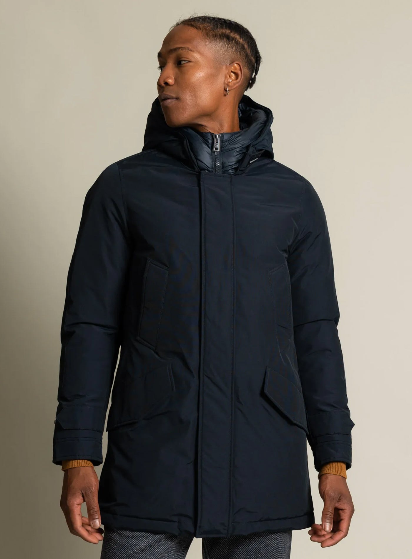 9-POLAR HIGH COLLAR PARKA 0487
